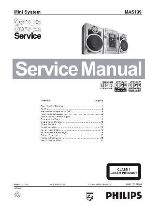 Сервисная инструкция Philips MAS-139 ― Manual-Shop.ru
