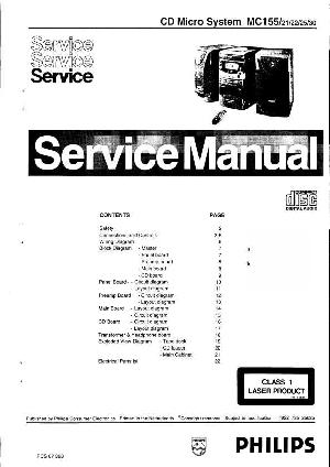 Сервисная инструкция Philips MC-155 ― Manual-Shop.ru