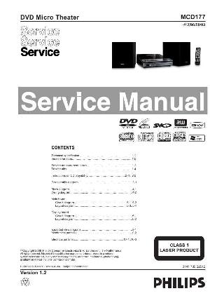 Сервисная инструкция Philips MC-D177 ― Manual-Shop.ru