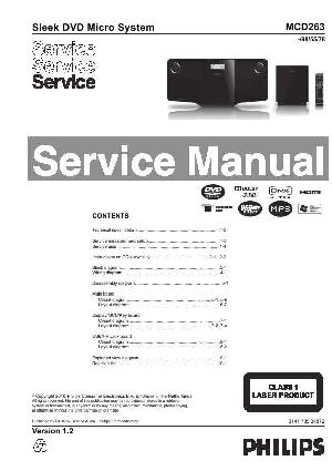 Сервисная инструкция Philips MC-D263 ― Manual-Shop.ru
