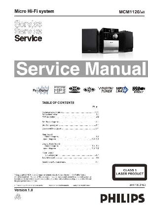 Service manual Philips MC-M1120 ― Manual-Shop.ru