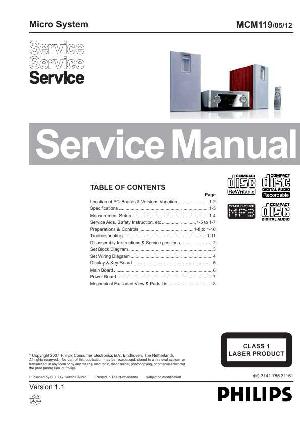 Service manual Philips MC-M119 ― Manual-Shop.ru