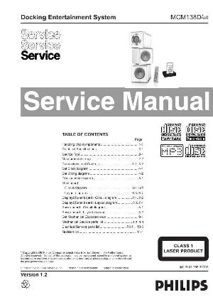 Service manual Philips MC-M138D ― Manual-Shop.ru