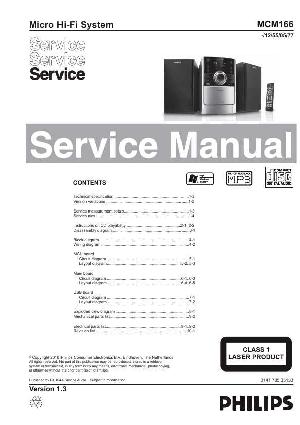 Service manual Philips MC-M166 ― Manual-Shop.ru