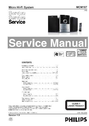 Service manual Philips MC-M167 ― Manual-Shop.ru