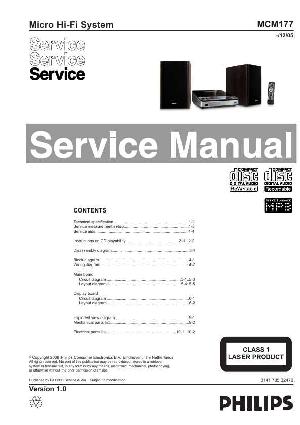 Сервисная инструкция Philips MC-M177 ― Manual-Shop.ru