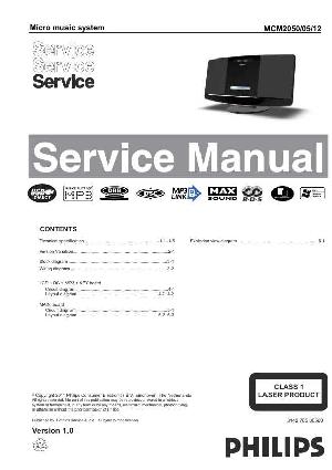 Service manual Philips MC-M2050 ― Manual-Shop.ru