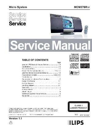 Service manual Philips MC-M276R ― Manual-Shop.ru