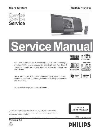 Сервисная инструкция Philips MC-M277 ― Manual-Shop.ru