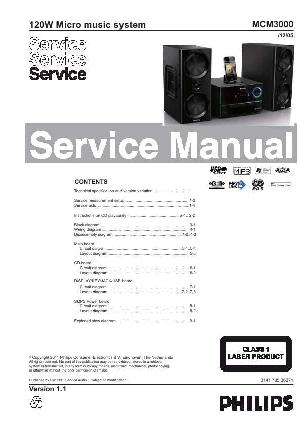 Сервисная инструкция Philips MC-M3000 ― Manual-Shop.ru