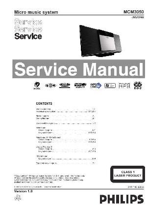 Service manual Philips MC-M3050 ― Manual-Shop.ru