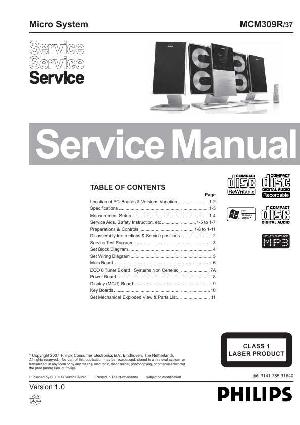 Сервисная инструкция Philips MC-M309R ― Manual-Shop.ru