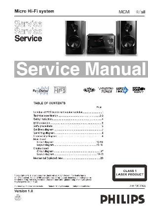 Сервисная инструкция Philips MC-M3150 ― Manual-Shop.ru