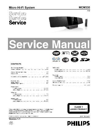 Сервисная инструкция Philips MC-M330 ― Manual-Shop.ru