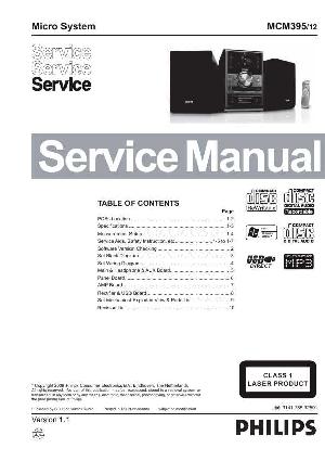 Service manual Philips MC-M395 ― Manual-Shop.ru