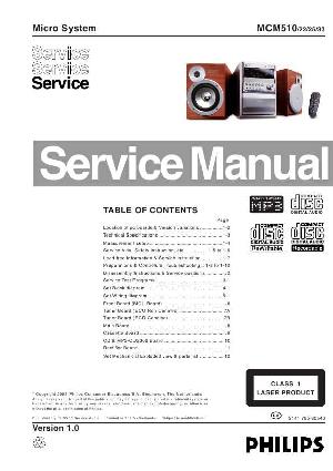 Service manual Philips MC-M510 ― Manual-Shop.ru