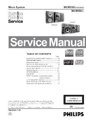 Сервисная инструкция Philips MC-M530, MC-M590 ― Manual-Shop.ru