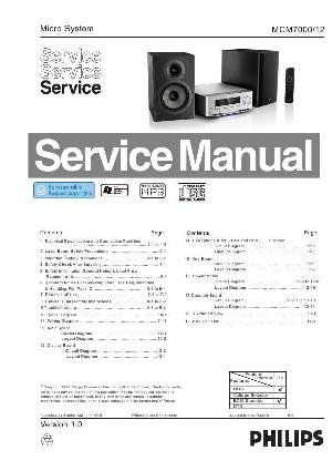 Сервисная инструкция Philips MC-M7000 ― Manual-Shop.ru