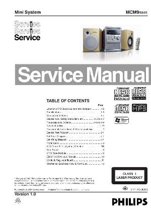 Сервисная инструкция Philips MC-M9 ― Manual-Shop.ru