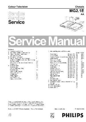 Service manual Philips MG2.1E chassis ― Manual-Shop.ru