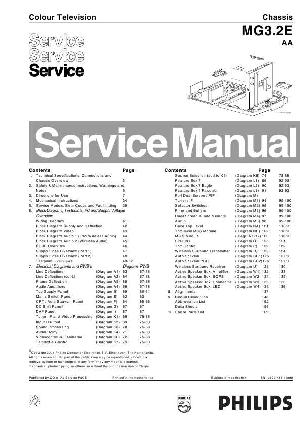 Сервисная инструкция Philips MG3.2E chassis ― Manual-Shop.ru