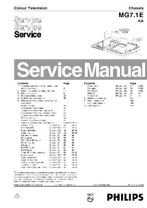 Сервисная инструкция Philips MG7.1E chassis ― Manual-Shop.ru