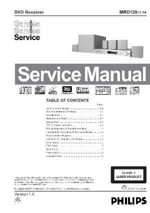 Service manual Philips MRD-120 ― Manual-Shop.ru