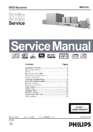 Сервисная инструкция Philips MRD-130 ― Manual-Shop.ru
