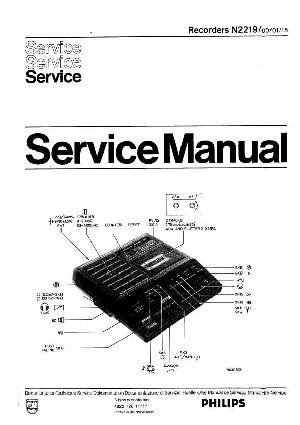 Сервисная инструкция Philips N-2219 ― Manual-Shop.ru