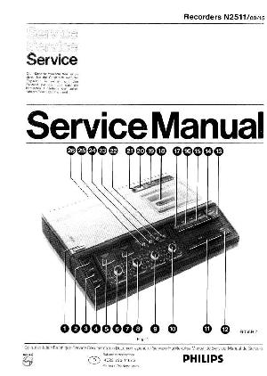 Service manual Philips N-2511 ― Manual-Shop.ru