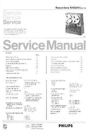 Service manual Philips N-4504 ― Manual-Shop.ru
