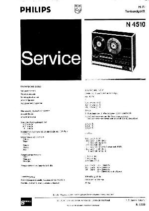 Сервисная инструкция Philips N-4510 ― Manual-Shop.ru