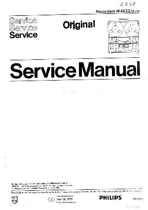 Сервисная инструкция Philips N-4522 ― Manual-Shop.ru