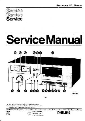 Сервисная инструкция Philips N-5151 ― Manual-Shop.ru