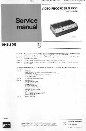 Service manual Philips N1500 NL ― Manual-Shop.ru