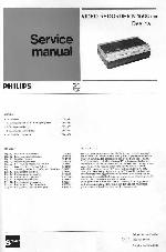 Service manual Philips N1500 NL