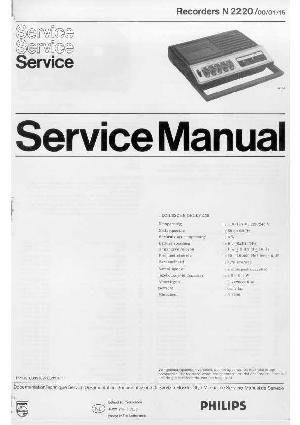 Service manual Philips N2220 ― Manual-Shop.ru
