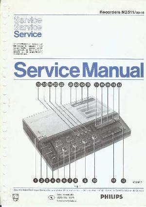 Сервисная инструкция Philips N2511 ― Manual-Shop.ru