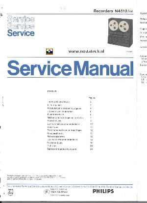 Сервисная инструкция Philips N4512  ― Manual-Shop.ru