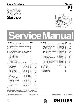 Сервисная инструкция Philips P8 AA ― Manual-Shop.ru
