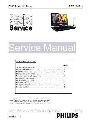 Service manual Philips PET-1046 ― Manual-Shop.ru