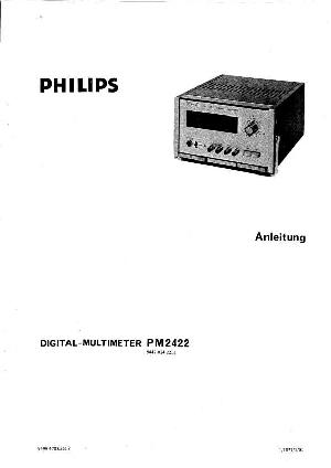Сервисная инструкция Philips PM-2422 ― Manual-Shop.ru