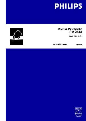 Сервисная инструкция Philips PM-2513 ― Manual-Shop.ru