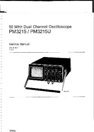 Сервисная инструкция Philips PM-3215, PM-3215U ― Manual-Shop.ru