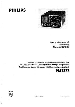 Сервисная инструкция Philips PM-3233 ― Manual-Shop.ru