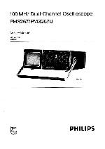 Service manual Philips PM-3267, PM-3267U