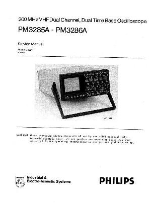 Сервисная инструкция Philips PM-3285A, PM-3286A ― Manual-Shop.ru