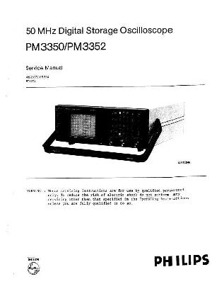Service manual Philips PM-3350, PM-3352 ― Manual-Shop.ru