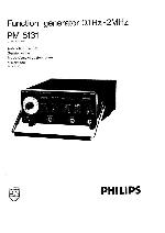 Service manual Philips PM-5131