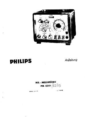 Сервисная инструкция Philips PM-6301, PM-6302, PM-6303 ― Manual-Shop.ru